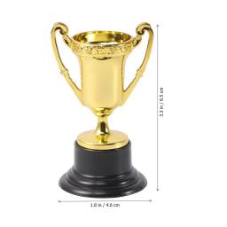 Troféus De Recompensa De Plástico Criativo para Crianças, Pequeno Troféu, Prêmio De Ouro, Copos De Troféu, Material Escolar, Brinquedos De Presente, 10Pcs - Image 2