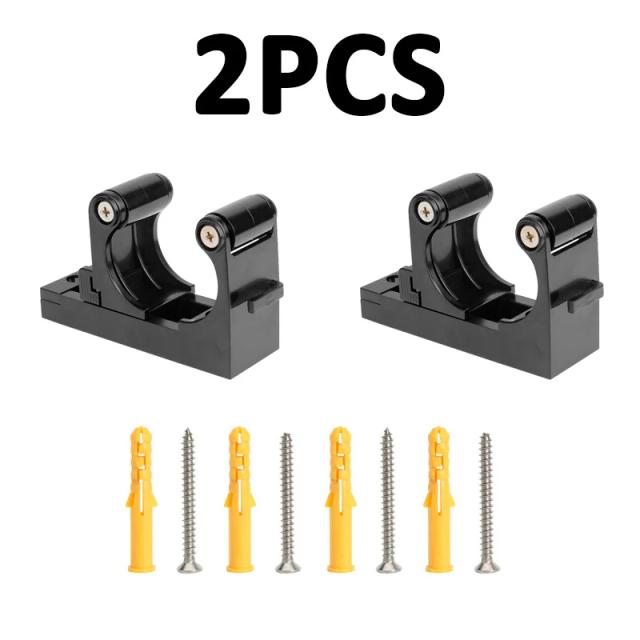 Suporte de Parede Ajustável para Bicicletas - Racks Portáteis para Armazenamento Vertical de MTB e Estrada - Pacote com 2 Peças