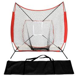 Auxílio portátil do treinamento do softball do basebol, greve, compacto, leve, pitching brocas, 7x7ft - Image 6