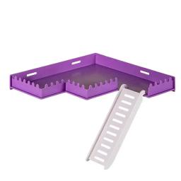 Plataforma PVC Gaiola para Hamster, Playground Stand, Pet Shop, Pequeno Animal, Decoração de Terrário, Hamsters, ouriços - Image 1