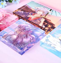 Bloco de logotipo acrílico personalizado, blocos de fotos com impressão uv, bloco de imagem acrílica personalizado, tijolos acrílicos de anime - Image 2