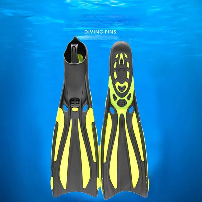 Novo Adulto Profissional Nadadeiras De Mergulho Unisex Livre Nadadeiras De Natação De Mergulho Antiderrapante Confortável Mergulho Long Fins Sapatos De Natação - Image 1