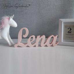 Etiqueta de nome de madeira, letras personalizadas, decoração de quarto infantil, presente de bebê, sinal de porta de chá de bebê, primeiro nome - Image 5