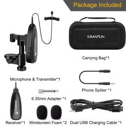 Kimagfun-Microfone para Violino Clássico, Instrumento Musical, Condensador, Vlogging, Youtube, Streaming ao Vivo, Professor, Música, Performance - Image 3