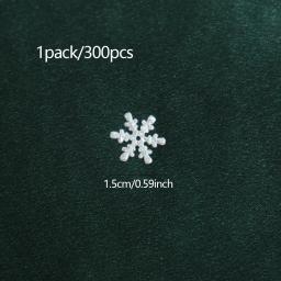 Floco De Neve De Natal Para Festas, Jogando Recados De Papel, 1 Pacote, 300pcs - Image 5