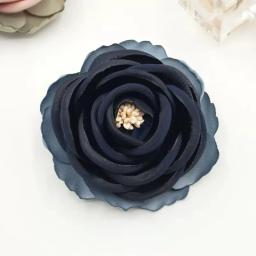 Broches De Flores De Tecido Coreano Para Mulheres, Fivela Corsage, Alfinetes De Lapela, Acessórios De Festa De Casamento, Presentes De Jóias, Lenço Elegante - Image 4
