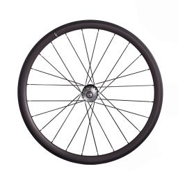 CSC 700C Rodas de carbono Roda traseira dianteira única 38/50/60/88mm Faixa de profundidade Clincher tubeless engrenagem fixa flip flop conjunto de rodas de bicicleta - Image 6