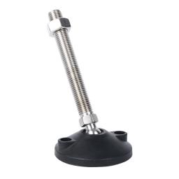 Aço inoxidável Nylon Universal Foot Cup, Suporte ajustável, Ajuste do parafuso de âncora, M8, M10, M12, 60, 80mm, Shoe Base - Image 6