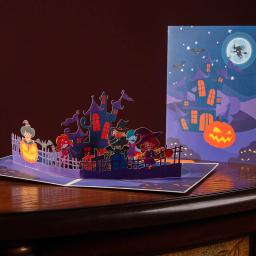 Halloween 3d pop up cartões de felicitações para crianças festa - Image 3