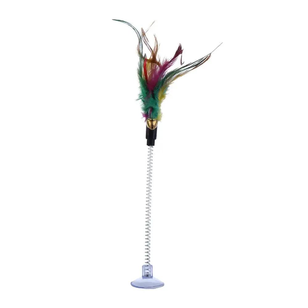 Simulação Rato e Penas Brinquedos Interativos para Cães e Gatos, Acessórios Teaser Pet, Suprimentos Diversão, Gatinho e Cães, 1PC - Image 1