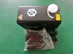 Máquina de fumaça profissional com controle remoto, equipamento de fumaça de led rgb, 500w - Image 3