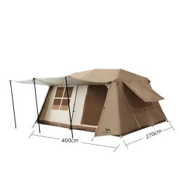 Impermeável Dupla Camada Barracas De Acampamento, Abrigos De Barraca De Praia Automáticos, UV Portátil Ao Ar Livre Glamping Tendas Turísticas, Natureza Caminhada - Image 6