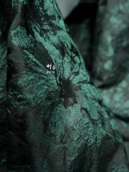 Textura jacquard pintura a óleo estilo tecido decoração saco gradiente saia feminina diy costura designer tecidos por atacado por metro - Image 1