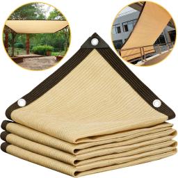 Jardim ao ar livre Sombreamento Net, Terraço Toldos, Camping Sombra Capa Mesh, Proteção UV, HDPE Protetor Solar Tecido Sombra, 4x5m - Image 1