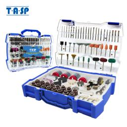 Tasp 287 pçs conjunto de acessórios ferramentas abrasivas ferramenta rotativa elétrica para dremel mini broca lixa moagem polimento - Image 1