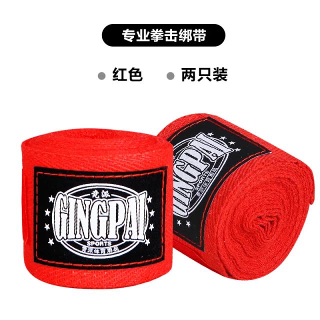Bandagem de Algodão para Boxe e Artes Marciais, Envoltórios de Mão com Suporte de Pulso para Kickboxing e Muay Thai, Disponível em 3m e 5m