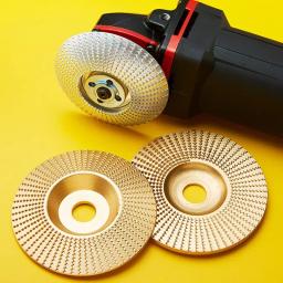 Carboneto de tungstênio Rebolo, Abertura Angle Grinder, Madeira Carving Disc, Formando Disco para Carpintaria, 4 Tipos, 5/8" - Image 5