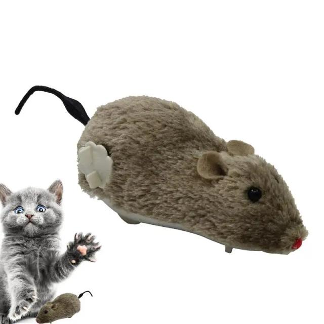 Mouse de Pelúcia Interativo para Gatos - Brinquedo Apimentado e Decorativo que Estimula a Brincadeira