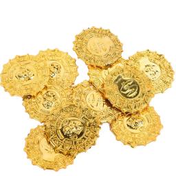 Moedas De Ouro Pirata, Moeda Do Jogo, Favores De Cosplay, Crânio Do Tesouro, Festa De Halloween, 50Pcs - Image 1