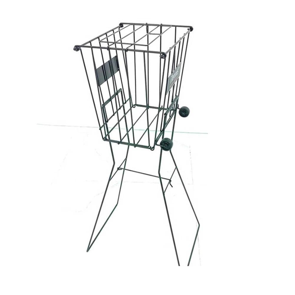 Bola de tênis pegar cesta bola de tênis coleção cesta de coleta com tampa à prova de derramamento 75 bolas de tênis capacidade 90x30x24cm - Image 1