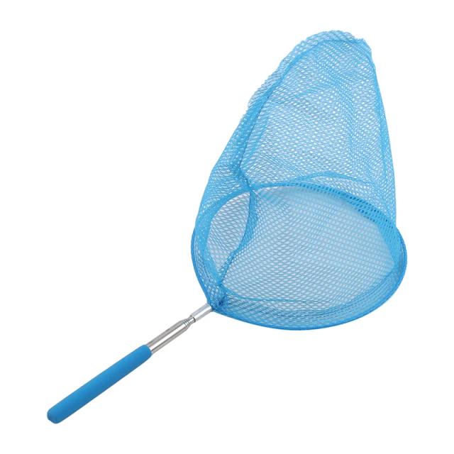 Rede de Pesca Retrátil Portátil Infantil Nylon Aço Inoxidável 20cm
