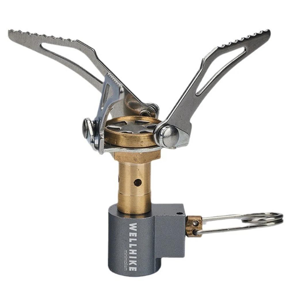 Fogão de acampamento portátil dobrável, mini fogão de acampamento, 2000W, queimador, forno de sobrevivência para cozinhar ao ar livre - Image 1