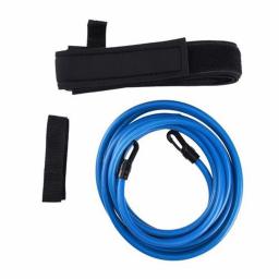 Cintos de treinamento de natação estacionário elástico portátil alça ajustável nadar bungee cabos funcionais para uso profissional - Image 3