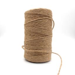 Corda de Juta Natural para Decoração de Casa, Cabo de Juta Vintage, Fio para Costura, Natal, Casamento, Festa, Casa, Artesanato, 1mm-10mm - Image 2