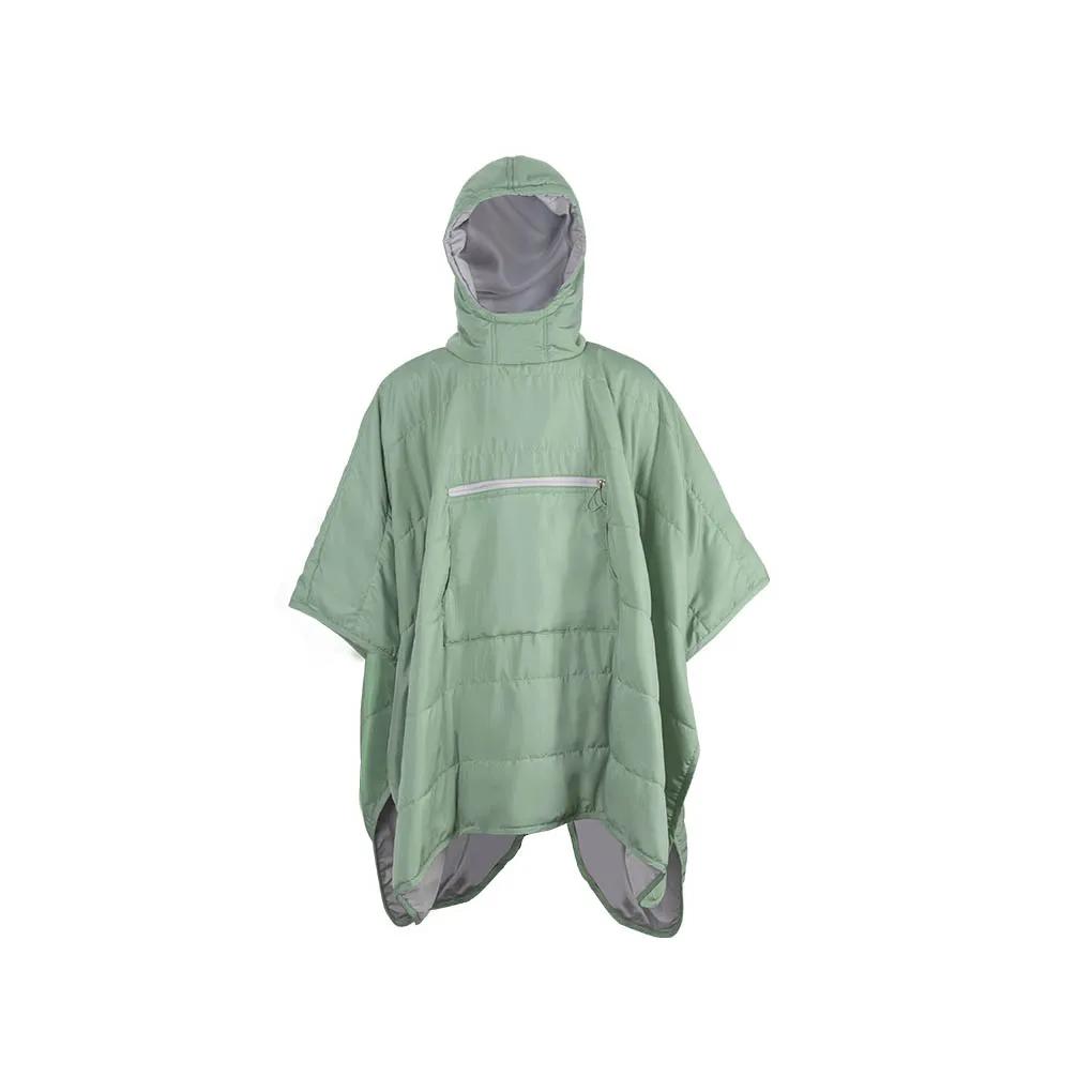 Poncho De Saco De Dormir Quente, Impermeável, Manto, Cobertor De Isolamento, Impermeável De Caminhada, Inverno - Image 1