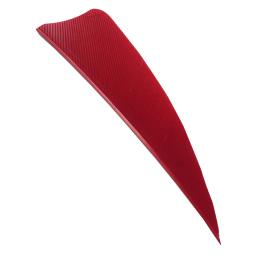 Asa Direita Fletching Seta Penas, Escudo Cortado, Caça Fletches, Tiro com Arco Acessórios DIY, 3 Polegadas, 50 Pcs - Image 4