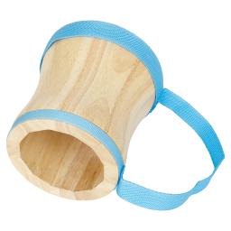 IRIN-Tambor Indiano Azul com Baquetas, Tambores De Pele De Carneiro, Instrumento Musical De Madeira Profissional, Presentes De Música Infantil - Image 5
