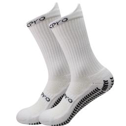 Meias esportivas antiderrapantes respiráveis para homens, perfeitas para futebol, basquete, tênis e ciclismo - Image 4