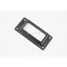 Preto ferro metal etiqueta quadro arquivo nome cartão titular gaveta caixa caso 62x29mm tag titular do cartão móveis sinal titular metal tag quadro - Image 1