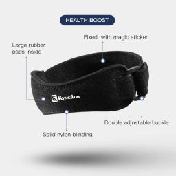 Joelheiras De Nylon Ginásio, Equipamento De Proteção, Suporte De Joelheira Patela, Esportes, Fitness, Corrida, Basquete, Voleibol - Image 3
