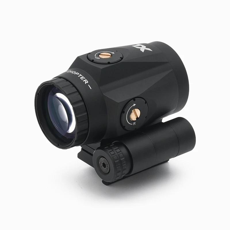 Santo Guerreiro-Lupa com Flip Mount, Caça Airsoft Rifles, TX 3X Scope, HWO 3X - Image 1