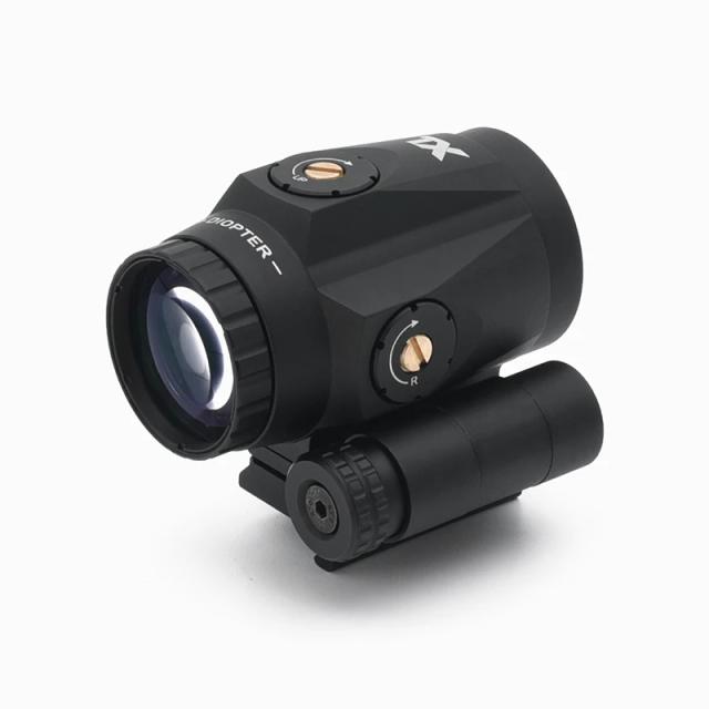 Santo Guerreiro Lupa Flip Mount para Caça Airsoft com Mira TX 3X HWO 3X