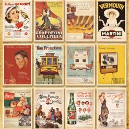 Classic Old Photos Style Postais, Cartaz dos desenhos animados, Desenho tema de presente, Conjunto de cartões colecionáveis vintage, 32pcs por lote - Image 2