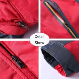 9xl novo inverno dos homens outwear velo quente removível com capuz jaqueta masculina ao ar livre esqui blusão à prova dwaterproof água casaco casual masculino - Image 6