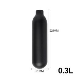 TUXING-Cilindro De Alumínio, Tanque De Ar De Alta Pressão, 18Ci Capacidade, Cilindro De Garrafa De CO2, Fundo Redondo, M18 * 1.5, 3000Psi, 200Bar, 0.3l, 300cc - Image 3