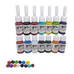 Profissional Multi Cores Tatuagem Conjunto De Tinta, Kits De Pigmento, Beleza Tintas De Maquiagem, Ferramentas Garrafas, Acessório de Arte Corporal, Atacado, 5ml - Image 4