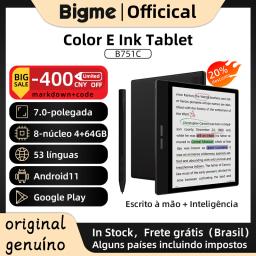 Bigme B751C leitor de e-book com tela colorida de 7 polegadas, leitura de livro de papel eletrônico e Ink ebook ereader tablet - Image 1