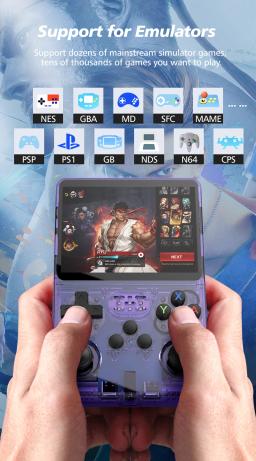 20000 jogos R36S console de jogos retrô de 3,5 polegadas Linux sistema de código aberto console de jogos portátil portátil com 64G para presentes infantis - Image 6