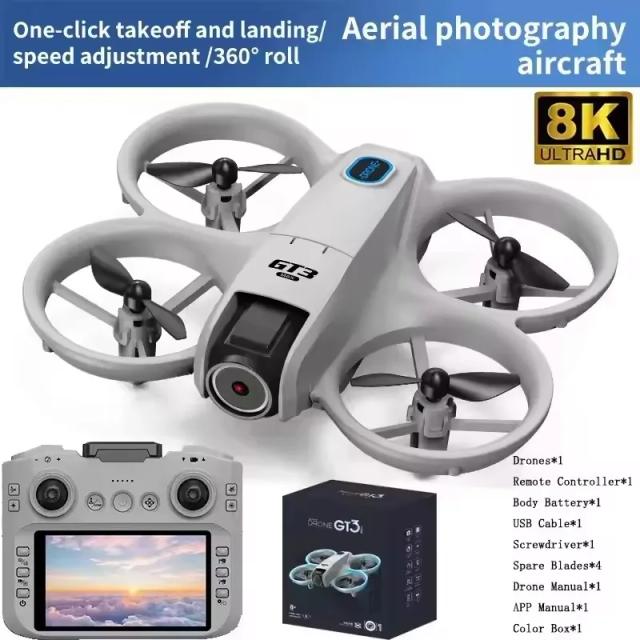 Drone GT3 Profissional 8K HD Fotografia Aérea