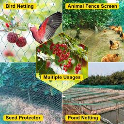 Heavy Duty Anti Bird Netting Garden Fence e Culturas, Malha De Esgrima De Proteção, Rede De Pesca, Veados, Gato, Cão, Frango - Image 5