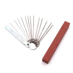 Guitarra Tool Kit com Carry Bag, Ferramentas de Reparação, Cordas Ação Régua, Luthier Arquivo, Ponte Pins para Ukulele, 74Pcs - Image 5