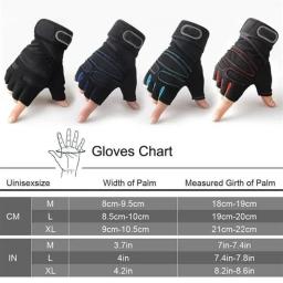 Luvas esportivas antiderrapantes para homens e mulheres, ginástica fitness, treinamento pesado, musculação, meio dedo, pulso, levantamento de peso - Image 6