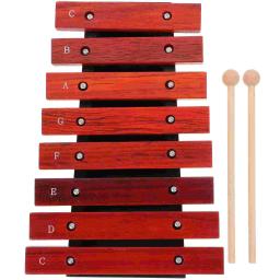 Piano de oito notas xilofone para crianças, brinquedos infantis, maletes, percussão, de madeira, instrumentos musicais, 8 notas - Image 6