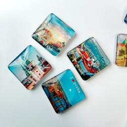 50 pçs 100 pçs quadrado forte magnético ímã de geladeira crachá 50x50mm botão peças diy ímãs decorativos para casa escritório cozinha parede - Image 5