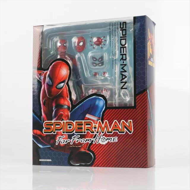 Shfiguarts Homem Aranha Figura de Ação Peter Parker 1/12 Caixa