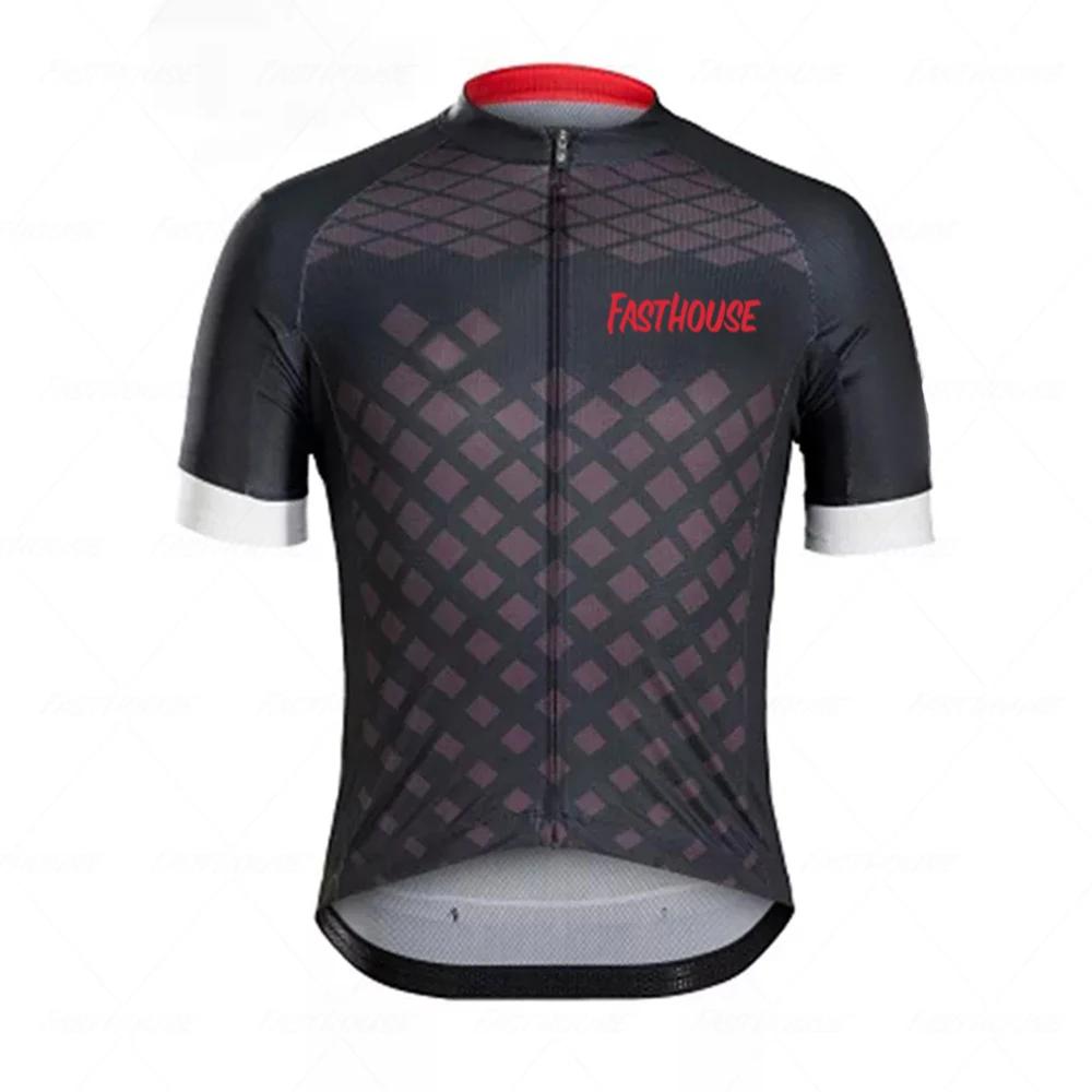 Respirável Ciclismo Jersey Set, MTB bicicleta Vestuário, Mountain Bike Desgaste, Verão - Image 1